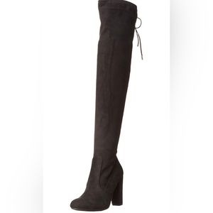 NIB Journee Collection Women's Faux Suede Knee Boots Size 9